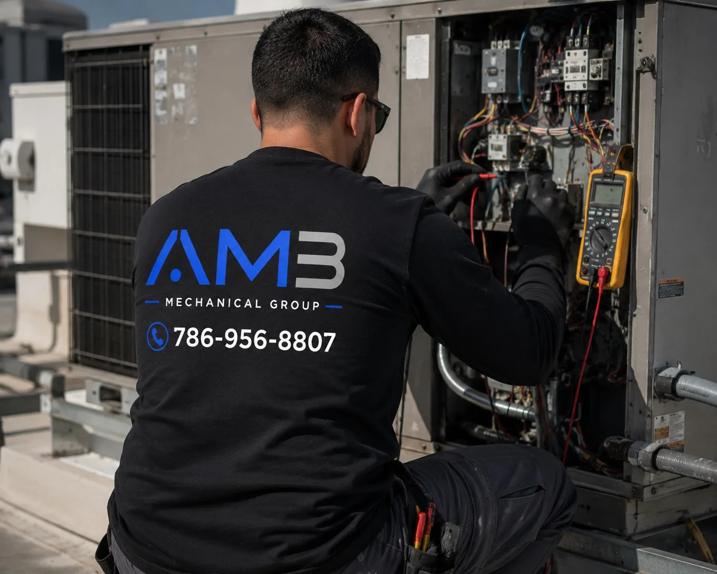 Commercial rooftop HVAC