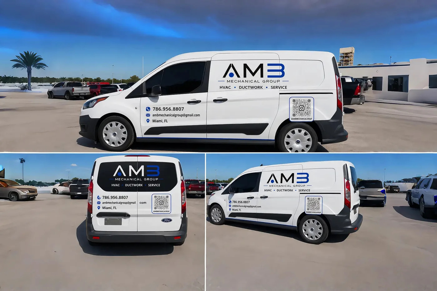 AMB Mechanical Group service van
